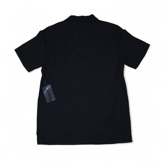 Vans x Elijah Berle Short Sleeve Button Up Shirt Men's M Black - Picture 2 of 11